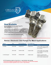 Grizzly Electronic Unit Pumps (EUP)